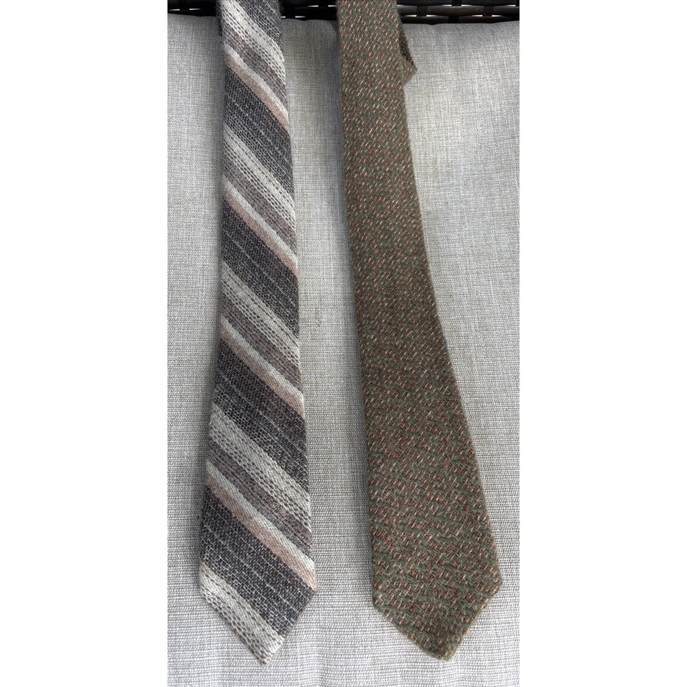 Austin Reed All Wool Necktie Regent Street London England VTG Mens Lot Of 2 Suit